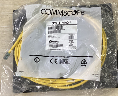 Systimax U/UTP Modular Patch Cord 360GS10E-YL-10FT