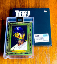 Jackie Robinson 2022 Topps Project100 #21⚾⚾By Malik Roberts⚾SP 1 of 3999⚾Dodgers