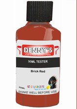 Image of Dennys Tile Bathroom Tile Paint - Brick Red