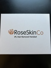 Rose Skin Co IPL Hair Removal Handset, new in box
