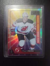 2016-17 O-Pee-Chee Platinum Rainbow Color Wheel Pavel Zacha ROOKIE #170
