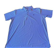 Peter Millar Polo Shirt Mens XL White Geometric Summer Comfort Golf Stretch