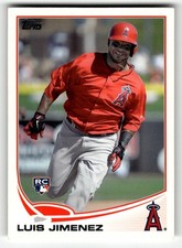2013 Topps Luis Jimenez #464 Los Angeles Angels ROOKIE CARD BEAUTY!. rookie card picture