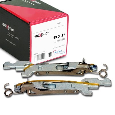 2X MAXGEAR NACHSTELLER SATZ TROMMELBREMSE OPEL SMART RENAULT 19-3317
