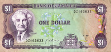JAMAICA $1 DOLLAR 1990