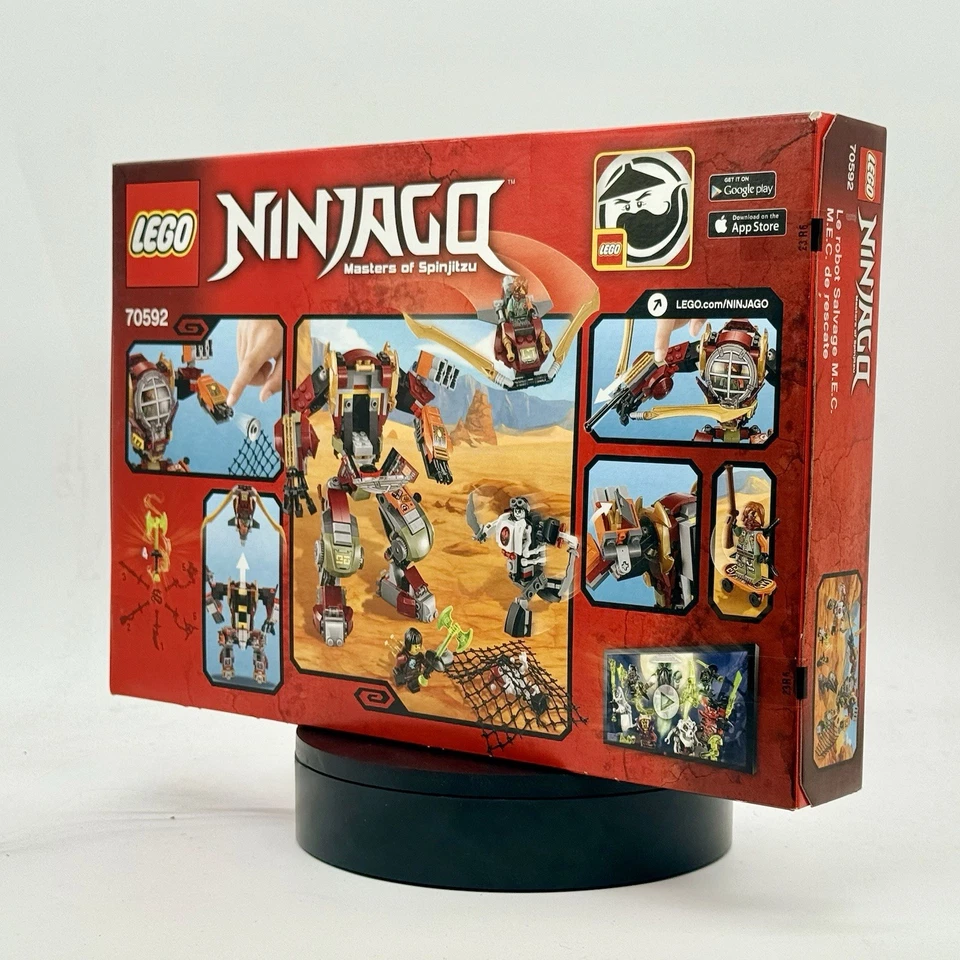 LEGO 70592 Ninjago Salvage M.E.C. Mech Battle Sellado Envío Rápido Foto 3 de 4