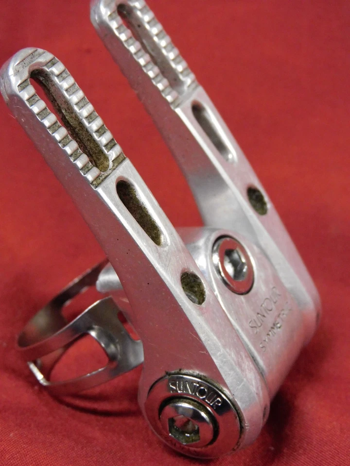 XLNT Vintage SunTour Simétrico LD-2300 Palancas de Cambio de Fricción 28.6 mm Abrazadera Foto 2 de 4
