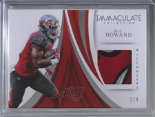 2018 Panini Immaculate Immaculate Gloves Team Logos 2/4 OJ Howard #GL-41 5w7