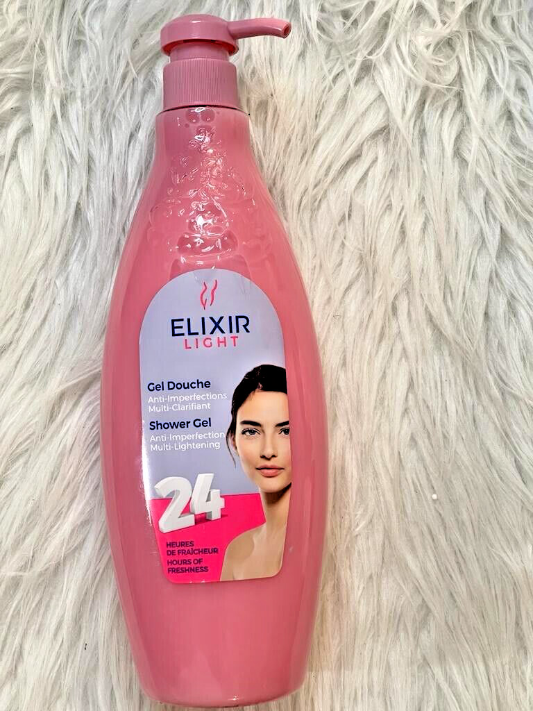 Gel de douche ultra éclaircissant Elixir Light le soin d'exception adoucissant corps