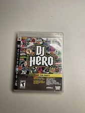 DJ Hero (Sony PlayStation 3, PS3) Complete in Box CIB - Tested