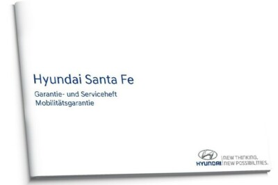 HYUNDAI SANTA FE DEUTSCHES SERVICEHEFT