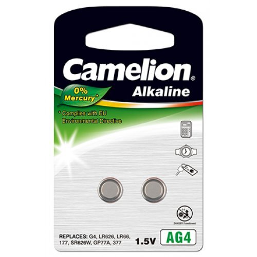 Camelion button cell LR626 2-unit blister 1,5V  Alkaline