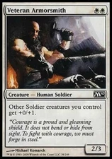 4 Veteran Armorsmith - LP - Magic 2010 - mtg - x4 4x