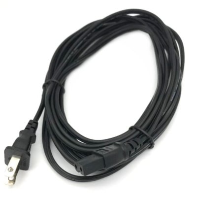 15Ft 2 Prong Polarized Power Cord for Vizio LED TV Smart HDTV AC Wall Cable Long