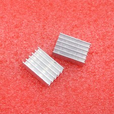 20pcs Aluminum Heat Sink 20x14x6mm Cooling Tapes Cooler Heatsinks Silver A2TM