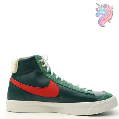 Nike Blazer Mid 77 Vintage Nordic Christmas Mens Size 11 DC1619-300 Womens 12.5 Nike Blazer Mid 77 Vintage Nordic Christmas Mens Size 11  main image 2