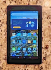 Amazon Fire 7 Black Tablet 7 Inch Display WiFi Bluetooth 6GB 7th Generation