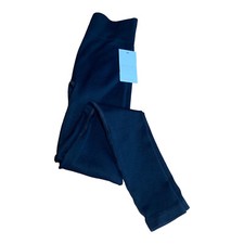 Capezio NWT M/L Women Black Dance Rib Leggings 11377W 1270C