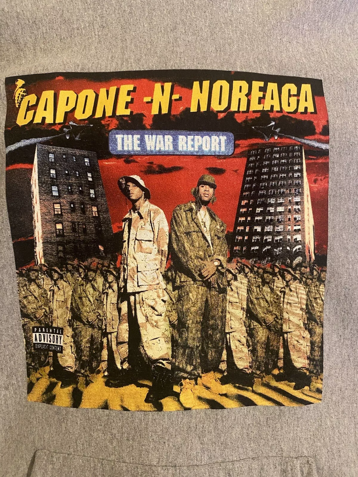 Pull Supreme Capone N Noreaga taille large