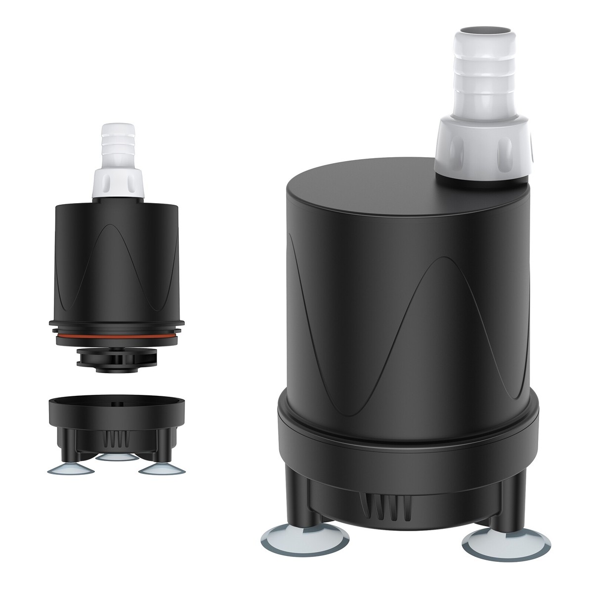 DC Aquarium Water Pump 24V with Controller , Submersible and