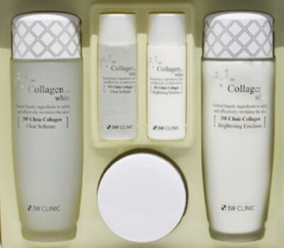 3w Clinic Collagen 3pcs Skin care Set Anti Aging Elastic care