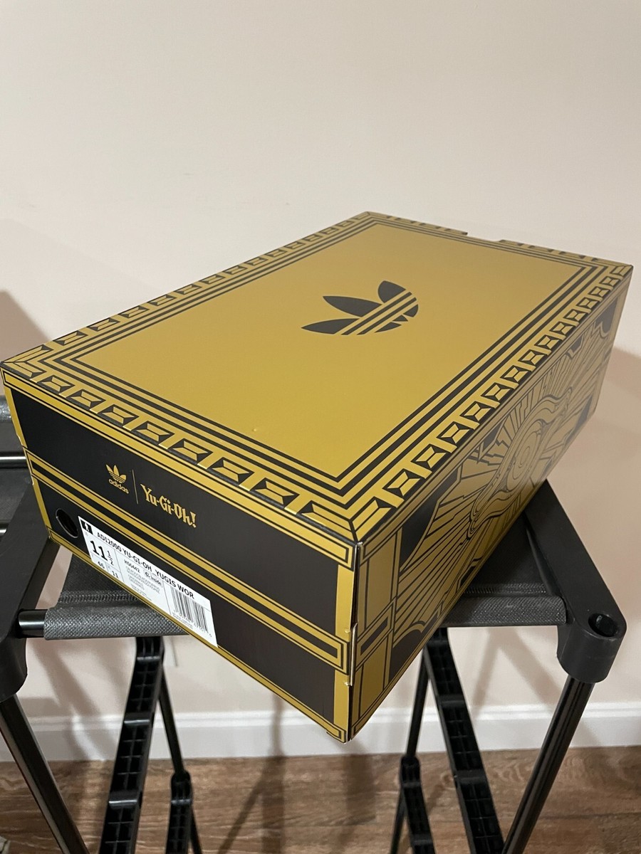 Adidas Yu Gi Oh ADI2000 Size 11.5 NEW H06442 Black Card Sealed Yu