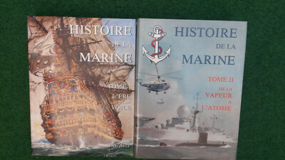 2 BÜCHER GESCHICHTE DER MARINE - LAVAUZELLE - kein Heimdal.