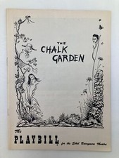 1956 Playbill Ethel Barrymore Theatre Gladys Cooper in The Chalk Garden