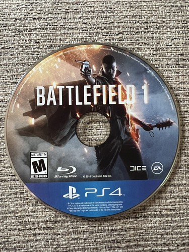 Battlefield 1 for PlayStation 4 - 2016 - Acceptable Condition - Fast Shipping