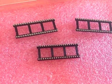40 PIN DIP SOCKETS Robinson Nugent MACHINED PIN -  ICT-406-STT LOT OF 10