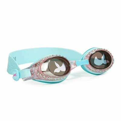 Bling2O Girls Mermaid Fashion Swim Goggles - Cute And Functional! (Blue Sushi) (858591005054)