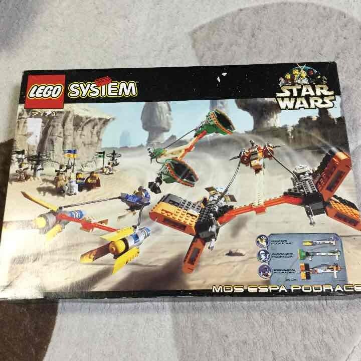 LEGO System 7171 Star Wars Mos Espa Podrace In 1999 shield | eBay