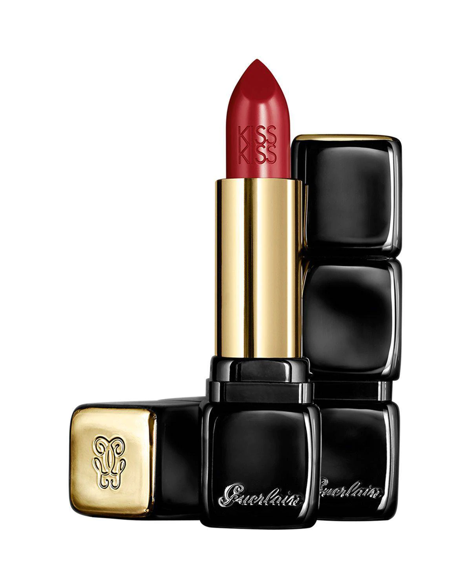 Guerlain KissKiss Creamy Shaping Satin Finish Lipstick, 321 Red