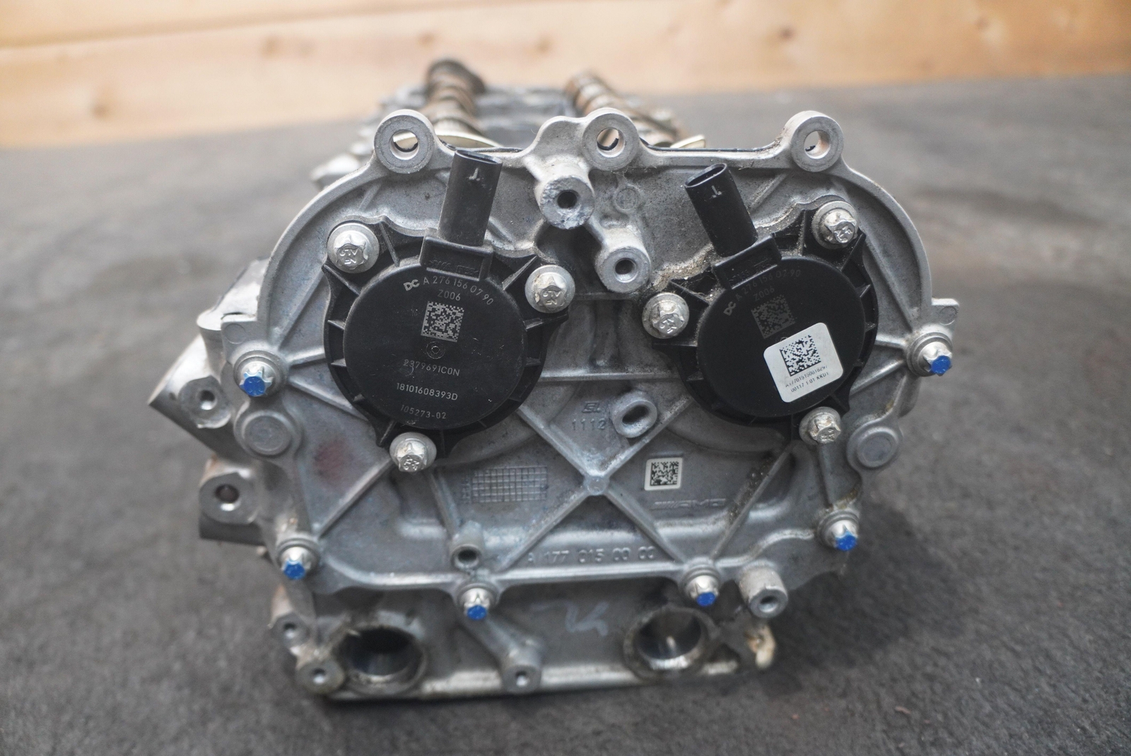 Left Engine Cylinder Head 4.0L Twin Turbo V8 M177 OEM Aston Martin Vantage 2019