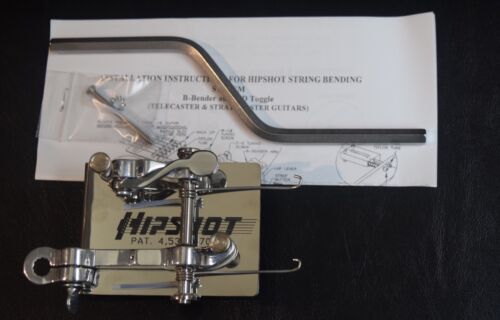 Hipshot Standard B Bender with Drop D Toggle in Chrome - Picture 4 of 4