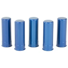 A-Zoom Snap Caps 12 Gauge 5 Pack for Safety Training and Testing Aluminum Blue