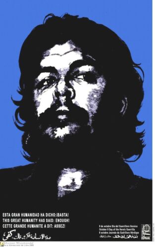 Poster politico.SET di 5.Propaganda della Rivoluzione cubana. Solidarietà Che Guevara. - Foto 5 di 5
