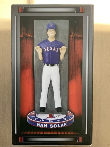 Nick ‘Han’ Solak Texas Rangers Star Wars Figurine 2021 Theme Night Promotion