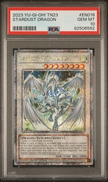 2023 Yu-Gi-Oh! TN23 Stardust Dragon 25th Anniversary Tin QC 2023 Yu-Gi-Oh! TN23 Stardust Dragon 25th Anniversary Tin QC