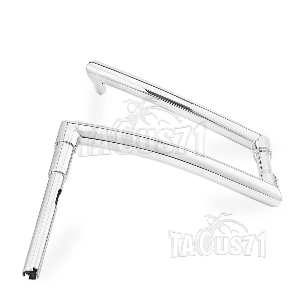 Manillar colgante DNA Monster Fat 1-1/2" barras 12"-16" elevación APE para Harley Touring Foto 3 de 4