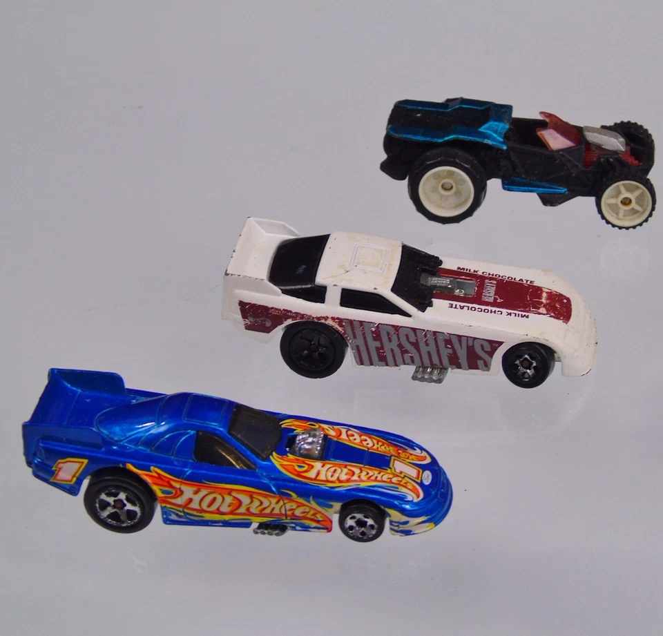 1977 Hotwheels 2003 Mattel Lift Top Racers 2007 McDonald's   - Image 2 of 4