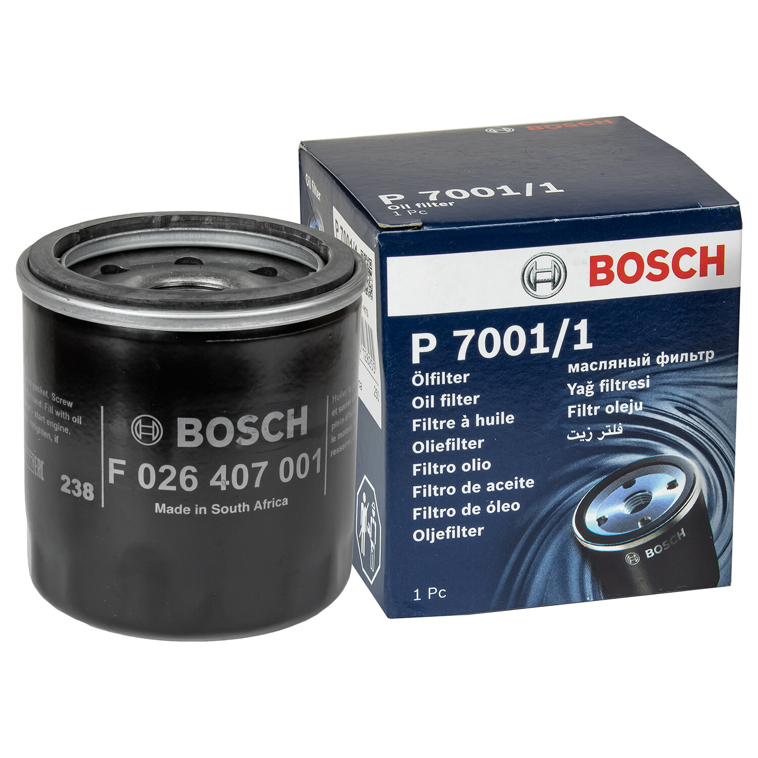 BOSCH Inspection set 7 L MANNOL Longlife 504/507 5W-30 pour Subaru ...