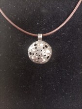 Anhänger Sterlingsilber 925, Unikat, Handarbeit, geschwärzt