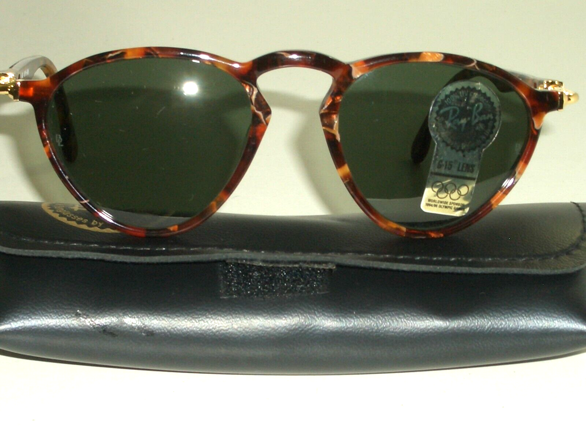B&L RAY BAN W1526 MULTI-COLOR TORTOISE GATSBY DLX STYLE G15 UV