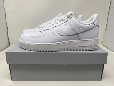 Nike Air Force 1 '07 Low Menâs Triple White ALL SIZES 6 to 15 New CW2288-111 | eBay