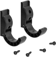 2/6PCS Folding Gun Racks, Gun Storage for Wall, Rifle Shotgun Hooks Wall Mount