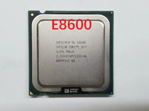 Intel Core2 Duo E8600 CPU SLB9L 3.33GHz LGA775 Dual-Core Desktop Processor 1# - Picture 1 of 3