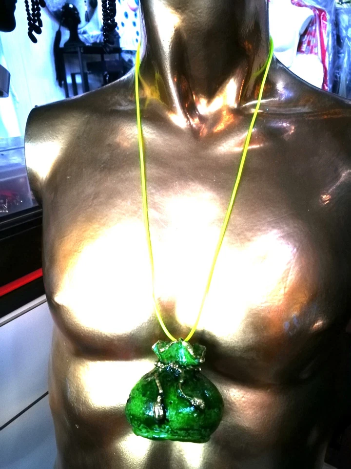 Money Talisman Attraction Wealth Richness Jewelry Necklace Pendant Amulet Charms - Image 2 of 4