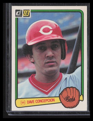 Dave Concepcion 1983 Donruss #148 Cincinnati Reds | eBay