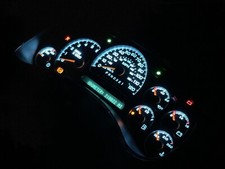 03-06 Silverado Sierra Escalade Yukon H2 Gauge  Cluster ICE-BLUE LED Kit DIY 12V